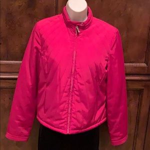 Armani Exchange Vintage red moto jacket like new